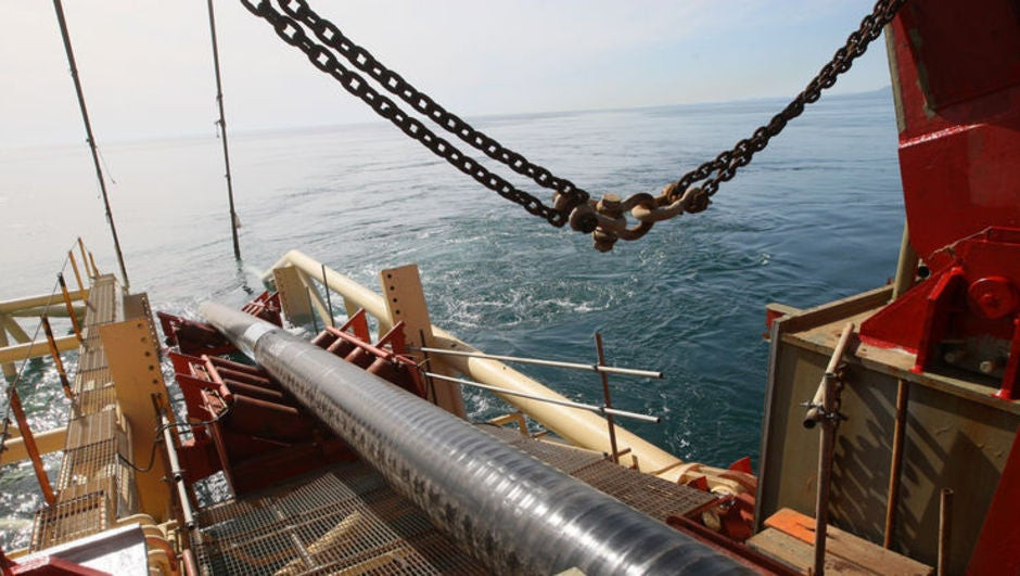 Η Gazprom έχει τοποθετήσει 170 χιλιόμετρα αγωγού στην Μαύρη Θάλασσα